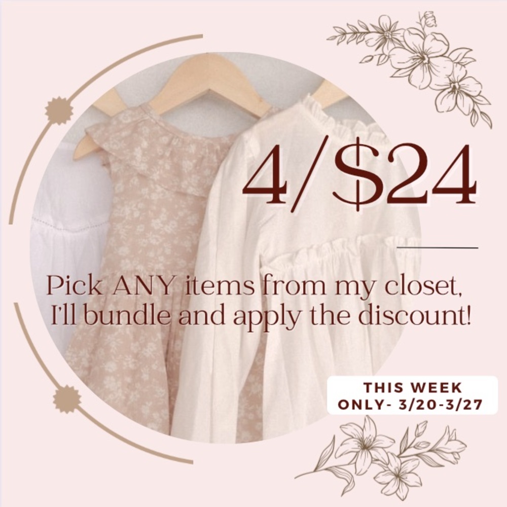 4/$24 DISCOUNT